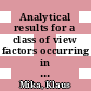Analytical results for a class of view factors occurring in the vertical Bridgman method [E-Book] /