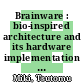 Brainware : bio-inspired architecture and its hardware implementation [E-Book] /
