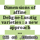 Dimensions of affine Deligne-Lusztig varieties : a new approach via labeled folded alcove walks and root operators [E-Book] /