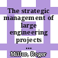 The strategic management of large engineering projects : shaping institutions, risks, and governance [E-Book] /