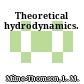 Theoretical hydrodynamics.