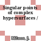 Singular points of complex hypersurfaces /