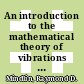 An introduction to the mathematical theory of vibrations of elastic plates / [E-Book]