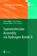 Supramolecular Assembly via Hydrogen Bonds II [E-Book] /