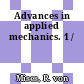 Advances in applied mechanics. 1 /
