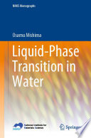 Liquid-Phase Transition in Water [E-Book] /