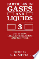 Particles in Gases and Liquids 3 [E-Book] : Detection, Characterization, and Control /