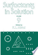 Surfactants in Solution [E-Book] : Volume 9 /