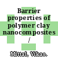 Barrier properties of polymer clay nanocomposites / [E-Book]