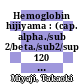 Hemoglobin hijiyama : (cap. alpha./sub 2/beta./sub2/sup 120 glu) : a recently discovered fast-moving hemoglobin in a Japanese family [E-Book]