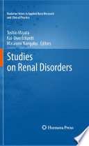 Studies on Renal Disorders [E-Book] /