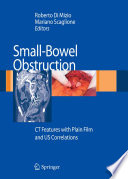 Small-Bowel Obstruction [E-Book] : CT Features with Plain Film and US Correlations /
