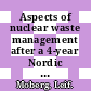 Aspects of nuclear waste management after a 4-year Nordic programme : summary report of NKA/KAV-projects /