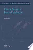 Citation analysis in research evaluation [E-Book] /