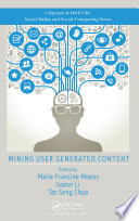 Mining user generated content [E-Book] /
