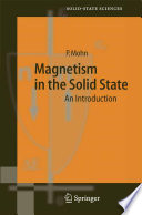Magnetism in the Solid State [E-Book] : An Introduction /