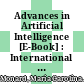 Advances in Artificial Intelligence [E-Book] : International Joint Conference 7th Ibero-American Conference on AI 15th Brazilian Symposium on AI IBERAMIA-SBIA 2000 Atibaia, SP, Brazil, November 19–22, 2000 Proceedings /