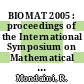 BIOMAT 2005 : proceedings of the International Symposium on Mathematical and Computational Biology, Rio de Janeiro, Brazil, 3-8 December 2005 [E-Book] /