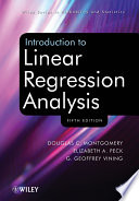 Introduction to linear regression analysis [E-Book] /