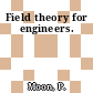 Field theory for engineers.
