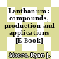 Lanthanum : compounds, production and applications [E-Book] /