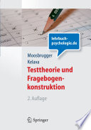 Testtheorie und Fragebogenkonstruktion [E-Book] /