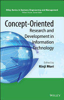 Concept-oriented research and development in information technology [E-Book] /