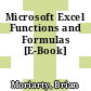 Microsoft Excel Functions and Formulas [E-Book]