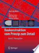 Baukonstruktion - vom Prinzip zum Detail [E-Book] : Band 2 Konzeption /