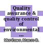 Quality assurance & quality control of environmental field sampling [E-Book] /
