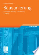 Bausanierung [E-Book] : Grundlagen – Planung – Durchführung /