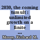 2030, the coming tumult : unlimited growth on a finite planet [E-Book] /