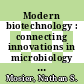 Modern biotechnology : connecting innovations in microbiology and biochemistry to engineering fundamentals /