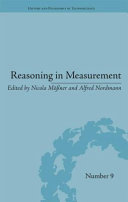 Reasoning in measurement [E-Book] /