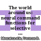 The world around us: neural command functions for selective attention : Text based on the lecture : Cambridge, MA, 07.10.75.