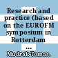 Research and practice (based on the EUROFM symposium in Rotterdam 2003) / [E-Book]