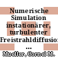 Numerische Simulation instationärer, turbulenter Freistrahldiffusionsflammen mit dem Flamelet Modell.