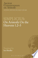 Simplicius : on Aristotle on the heavens 1.2-3 [E-Book] /