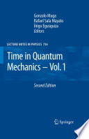 Time in Quantum Mechanics [E-Book] /
