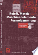 Roloff/Matek Maschinenelemente Formelsammlung [E-Book] : Interaktive Formelsammlung auf CD-ROM /