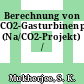 Berechnung von CO2-Gasturbinenprozessen (Na/CO2-Projekt) /