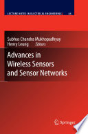 Advances in Wireless Sensors and Sensor Networks [E-Book] /