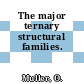 The major ternary structural families.