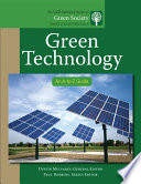 Green technology : an A-to-Z guide [E-Book] /