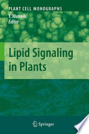 Lipid Signaling in Plants [E-Book] /