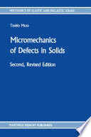 Micromechanics of defects in solids [E-Book] /