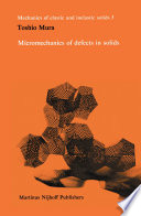 Micromechanics of defects in solids [E-Book] /