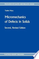 Micromechanics of defects in solids /