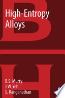 High-entropy alloys [E-Book] /