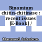 Binomium chitin-chitinase : recent issues [E-Book] /